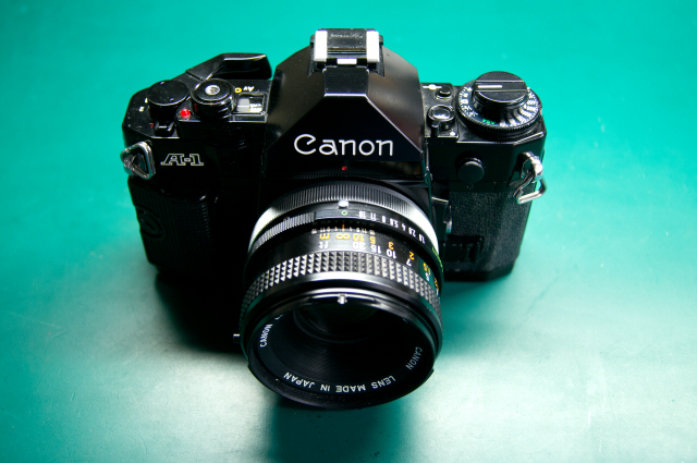 キヤノンＡ－１のカメラ修理