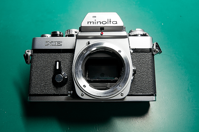 minolta XEのカメラ修理