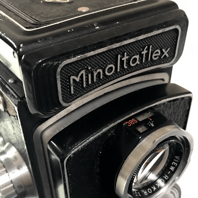 ミノルタフレックスⅢ型のカメラ修理