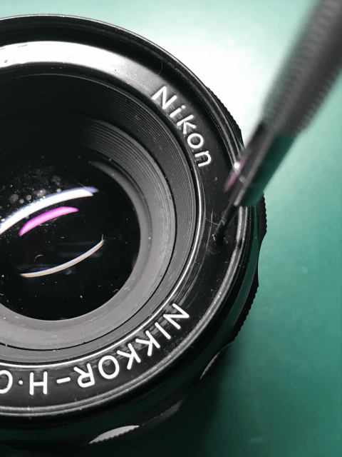 ニコン NIKKOR-HC Auto 50mm F2のレンズ清掃 – 東京カメラリペア
