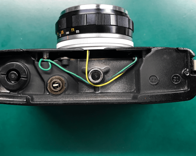 OLYMPUS TRIP 35のカメラ修理 – 東京カメラリペア