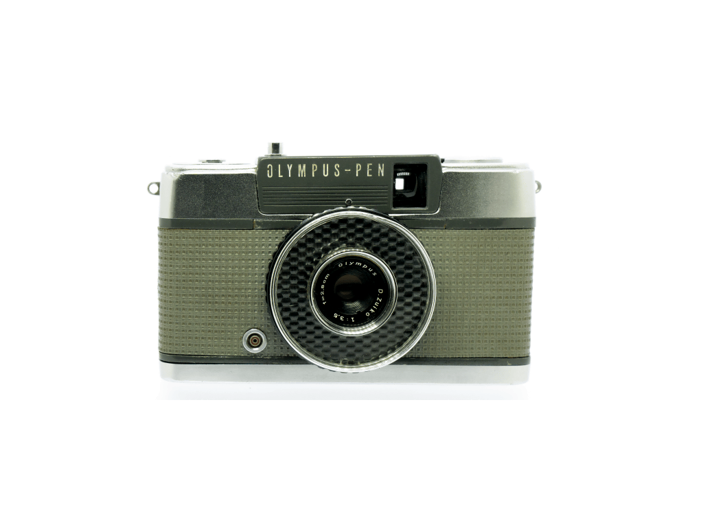 ABランク 整備済み OLYMPUS PEN EE-2 6ヶ月動作保証付き - フィルムカメラ