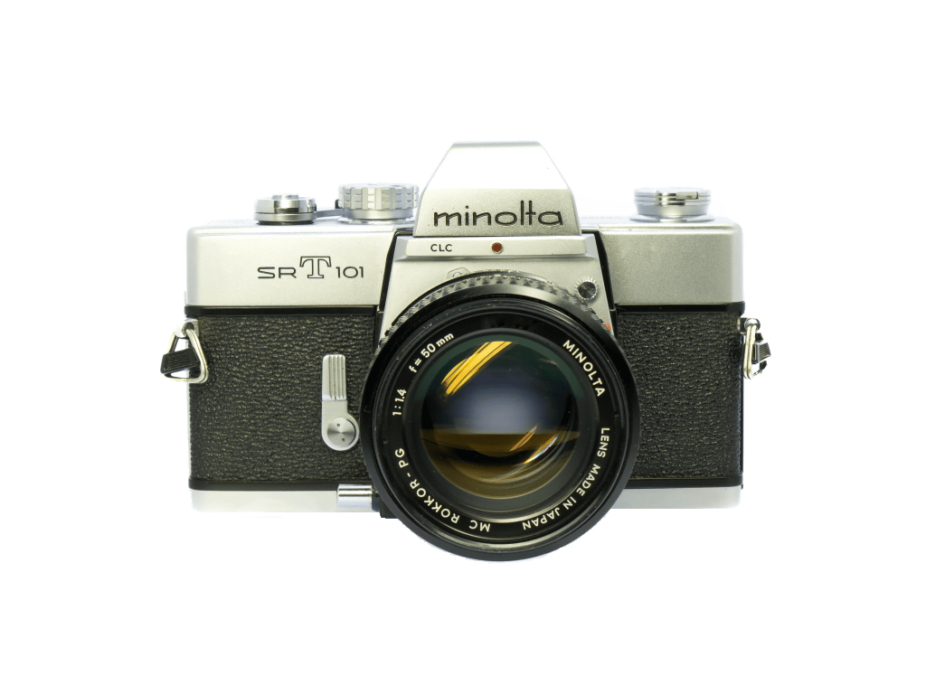 minolta SRT101のフィルムカメラ修理