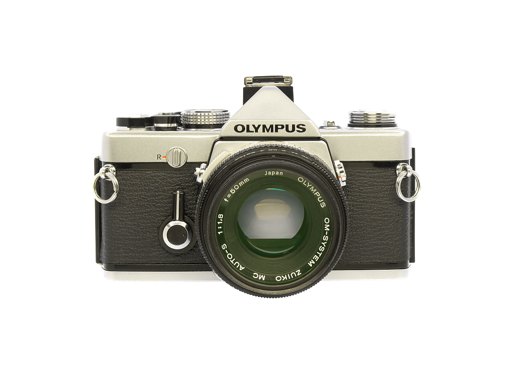 OLYMPUS OM-1Nのフィルムカメラ修理 + ZUIKO MC AUTO-S 50mm f1.8の 
