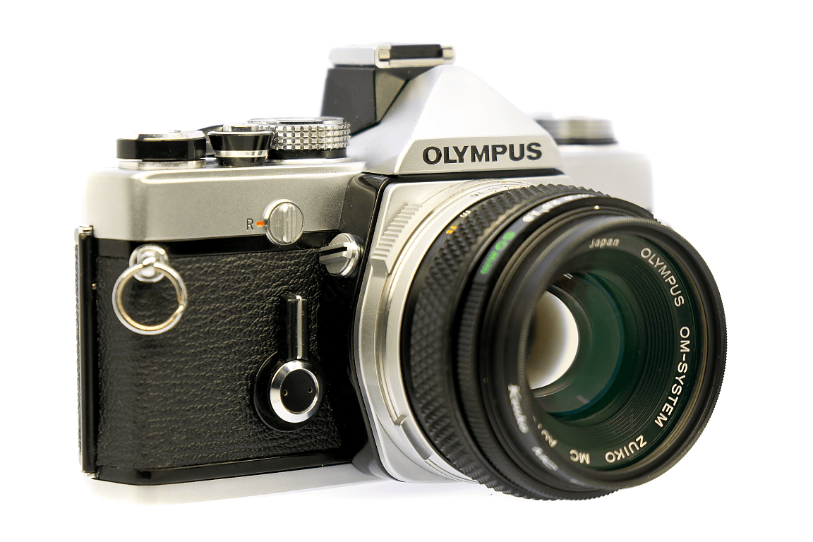 OLYMPUS OM-1Nのフィルムカメラ修理 + ZUIKO MC AUTO-S 50mm f1.8の