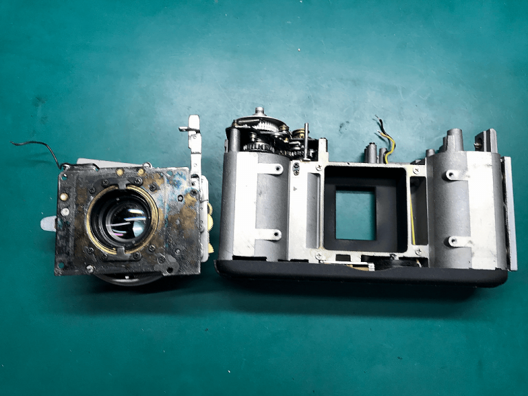 Canon demi EE17 フィルムカメラ 修理 東京カメラリペア