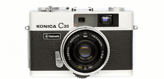 Konica C35 Flash matic フィルムカメラ 修理
