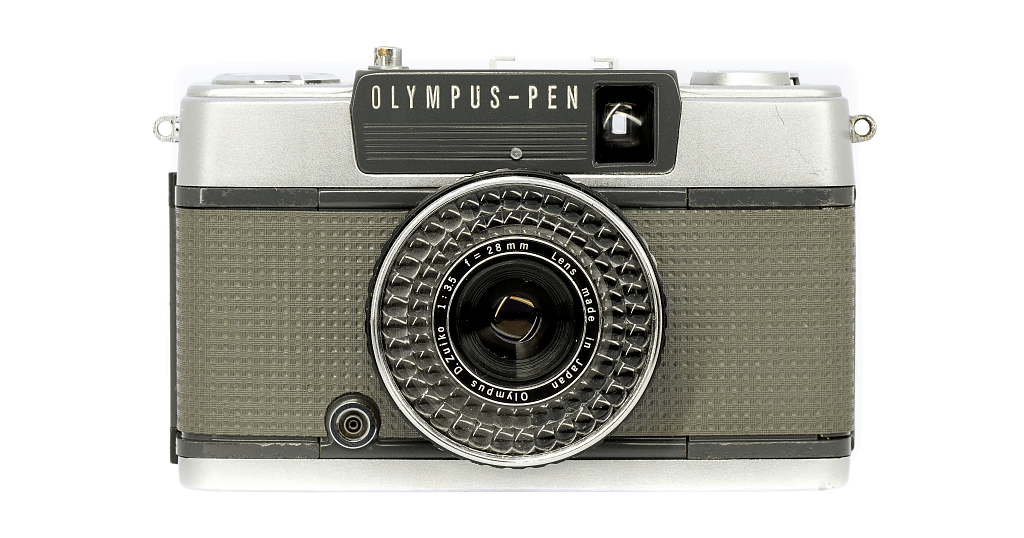 ★美品＊本革外装★olympus pen ee-2 ★フィルム入門に！初期保証❣️