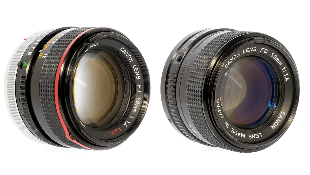 Canon FD 50mm f1.4  S.S.C. / New FD 50mm f1.4 レンズ分解清掃