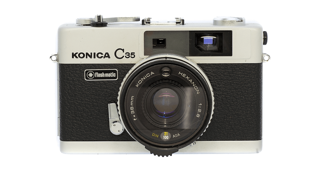 Konica C35 Flash matic フィルムカメラ修理