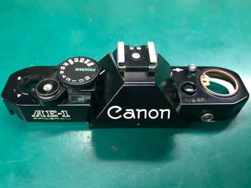 Canon AE-1 PROGRAM トップカバー