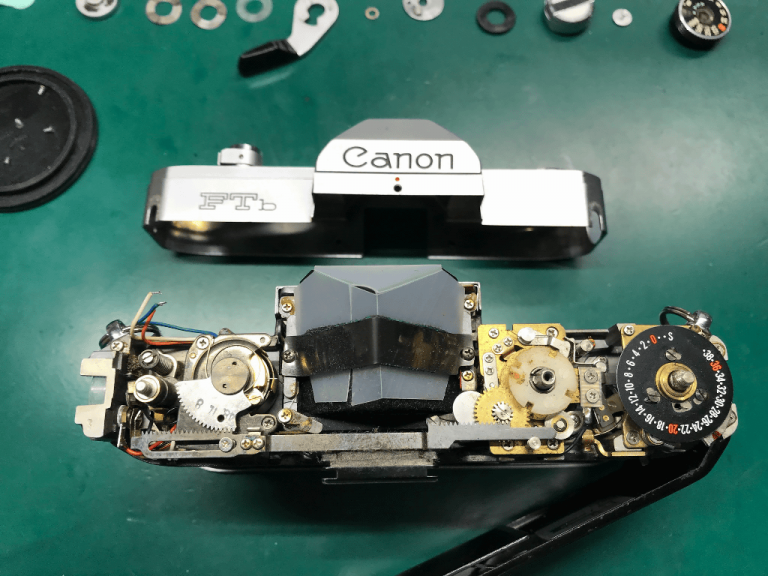 Canon FTbN フィルムカメラ修理 東京カメラリペア