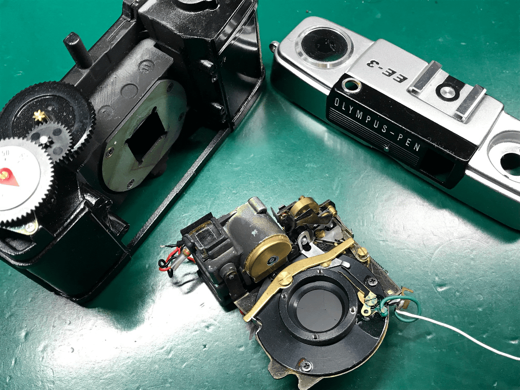 整備済・完動品】 OLYMPUS PEN EE-3 4506850+aethomas.com