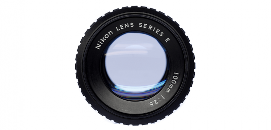 Nikon LENS SERIES E 100mm 1:2.8 レンズ清掃