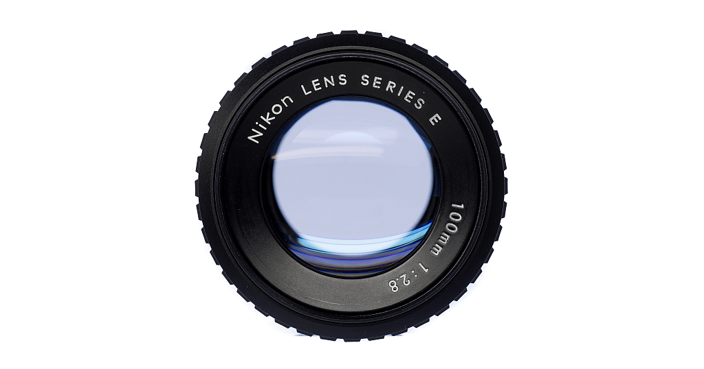 Nikon LENS SERIES E 100mm 1:2.8 レンズ清掃