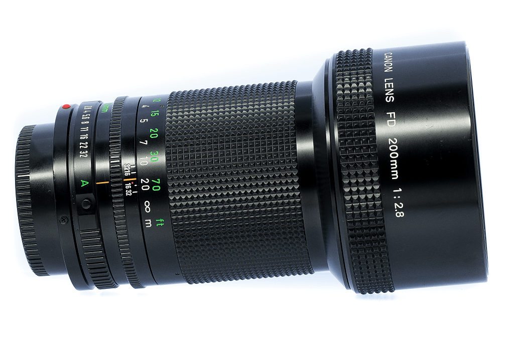 Canon New FD 200mm f2.8 レンズ清掃 – 東京カメラリペア