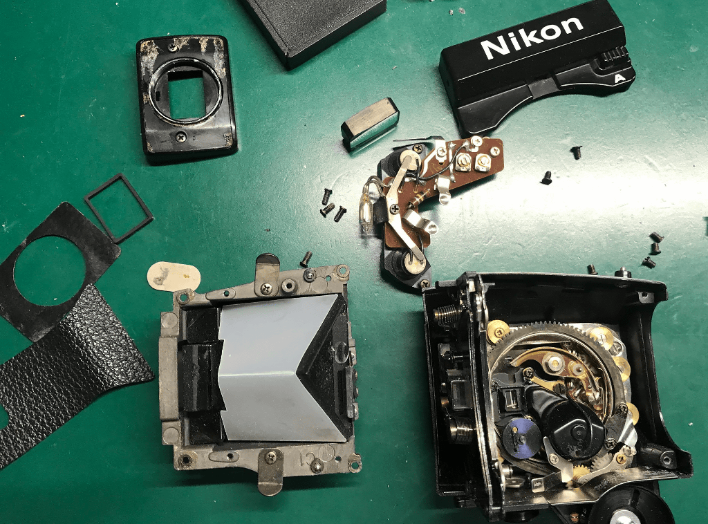 Nikon F2 Photomic A Finder 修理