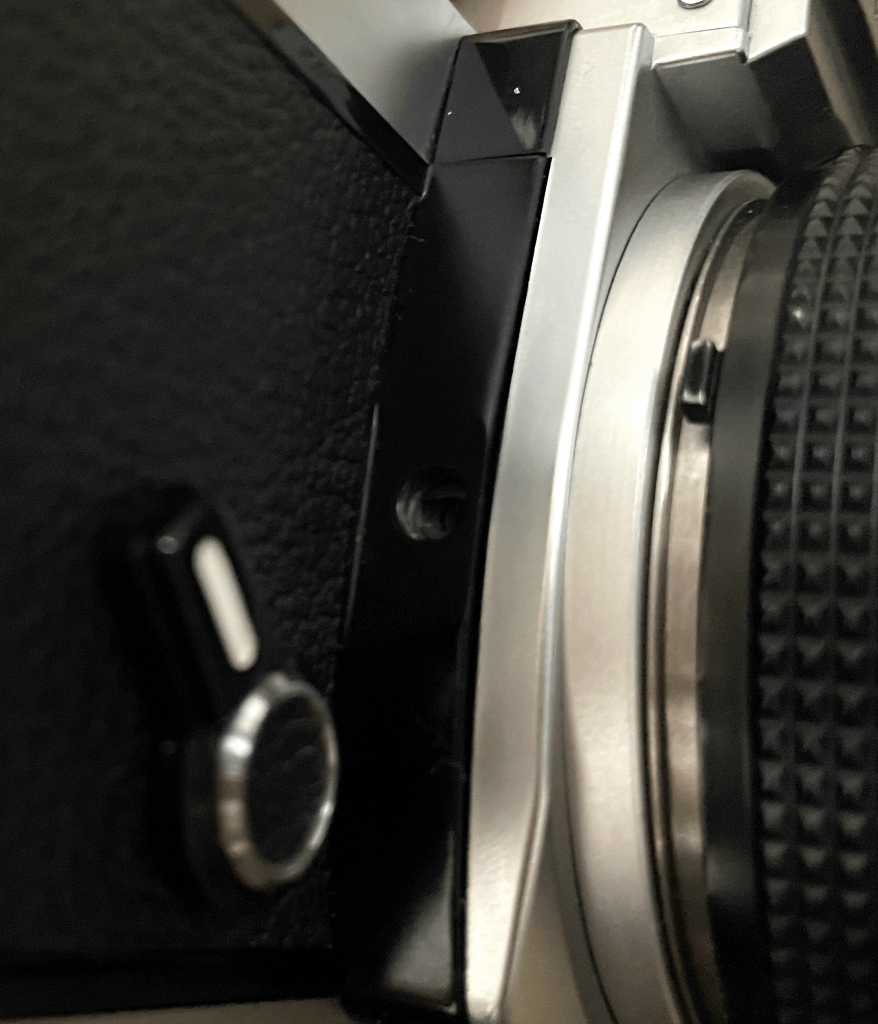 Nikon FM 絞り込みレバー修理