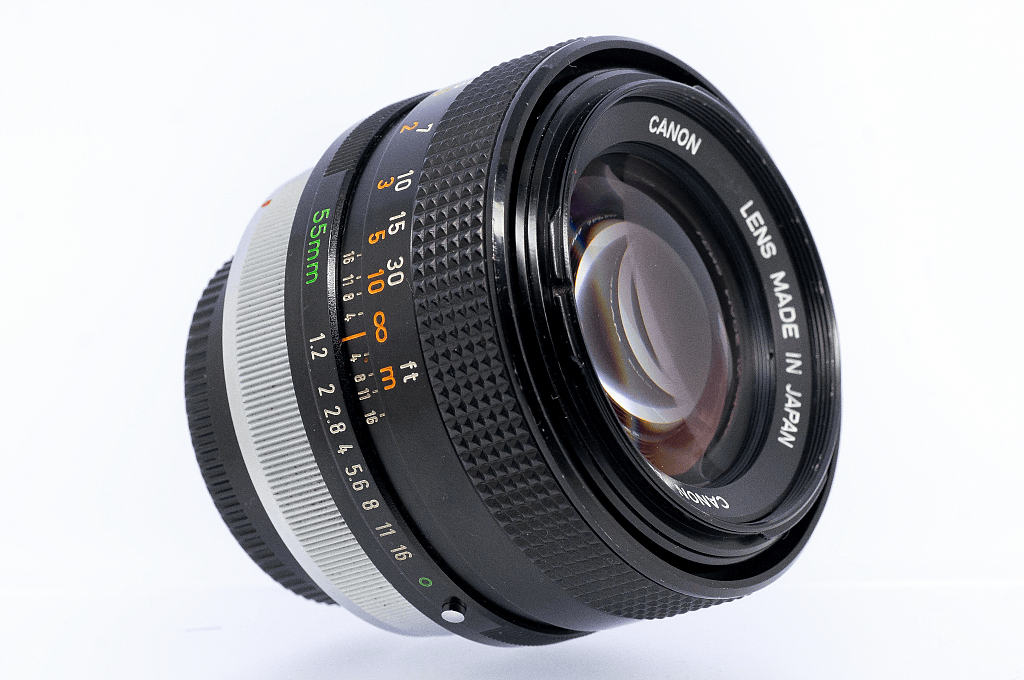 Canon LENS FD 55mm 1:1.2 S.S.C. レンズカビ取り清掃