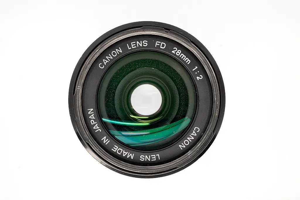 Canon New FD 28mm F2 レンズ清掃