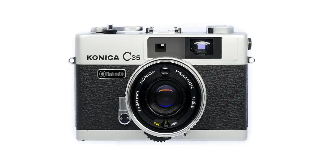 Konica C35 flash matic フィルムカメラ修理