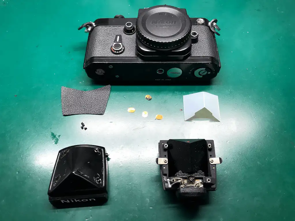 ニコンF2アイレベル フィルムカメラ 修理