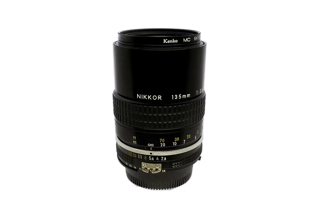 Nikon Nikkor 135mm f2.8 レンズ清掃