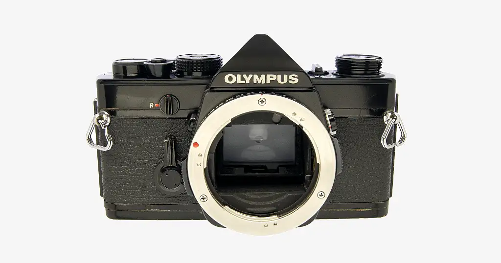 在庫有】 オリンパス OM-1 フィルム一眼 1.8レンズ付 シャッター露出計