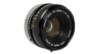 Canon FD 50mm 1:1.8 S.C. レンズ修理