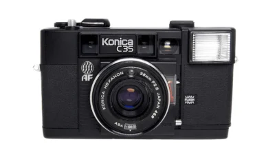 Konica C35 AF フィルムカメラ修理