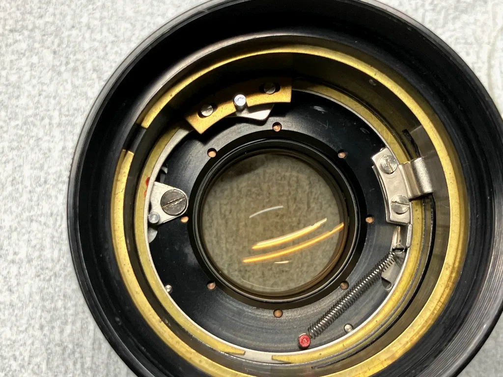 Canon FL LENS 58mm f1.2 レンズ清掃・修理