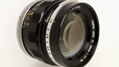 Canon FL LENS 58mm f1.2 レンズ修理